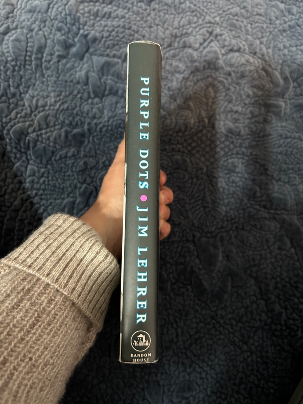 Purple Dots by Jim Lehrer - Hardcover Book - Picture 5 of 6